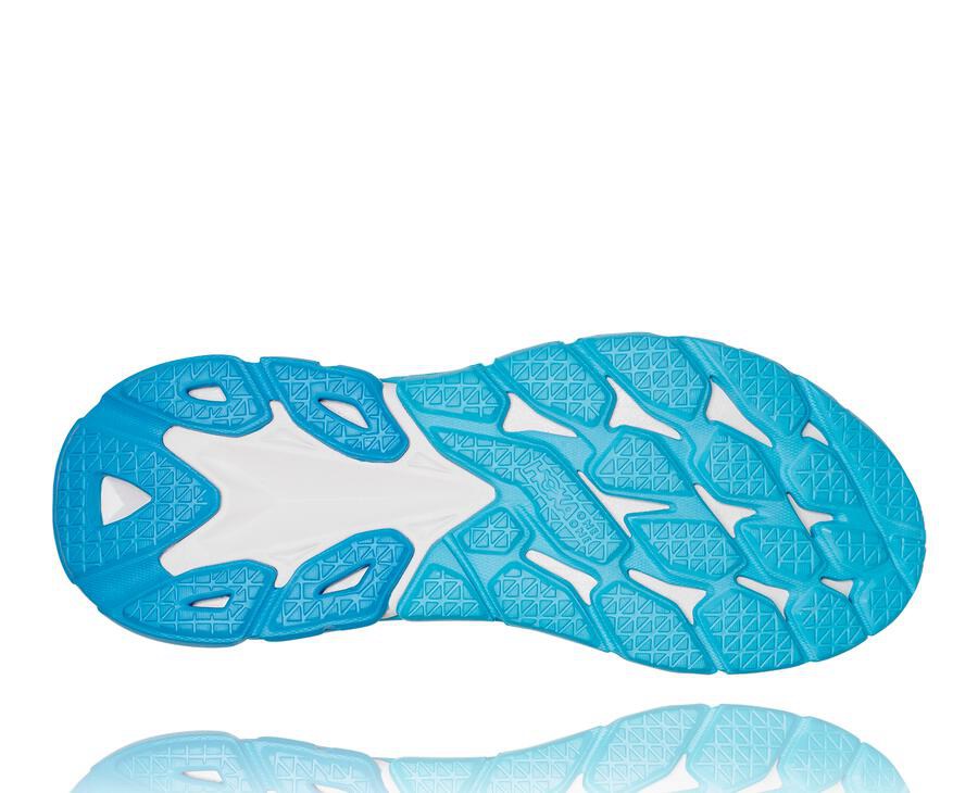 Zapatillas Running Hoka One One Hombre - Clifton Edge - Blancas/Azules - IGN182506